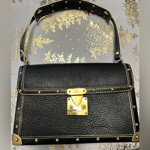 Louis Vuitton Black Suhali perfect condition